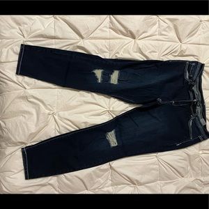 INC Curvy Fit Skinny Distressed Jeans size 16
